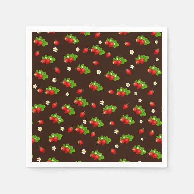 Strawberry Napkin (Front)