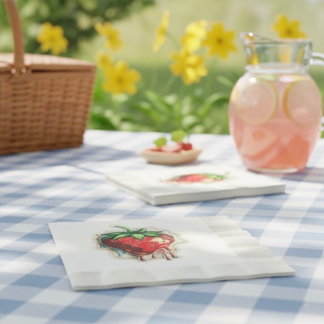 Strawberry Napkin (Creator Uploaded)
