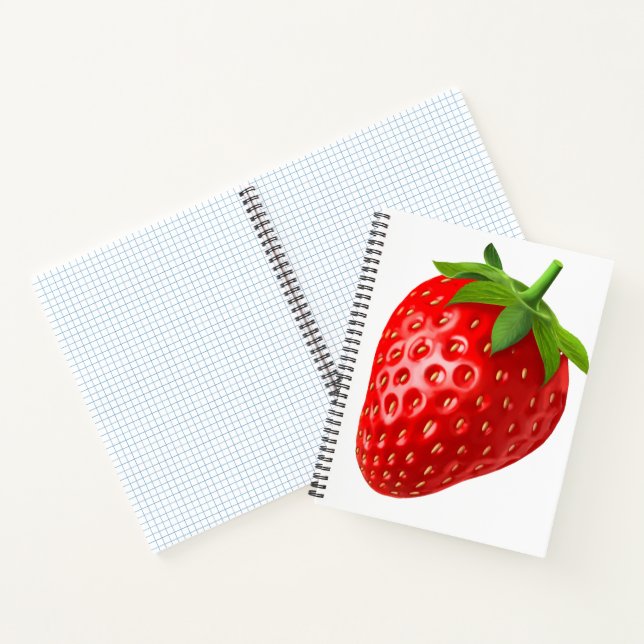 Strawberry Notebook (Inside)