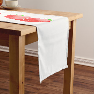 Strawberry Overdrive Long Table Runner