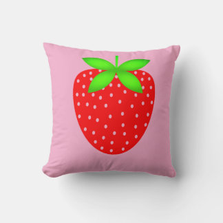 strawberry pad cushion