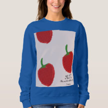 Strawberry Painting Design T-Shirt