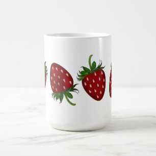 Strawberry Panel Coffee Mug