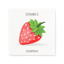 Strawberry Patch Napkins