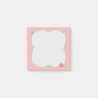 Strawberry Patch Post-it Notes
