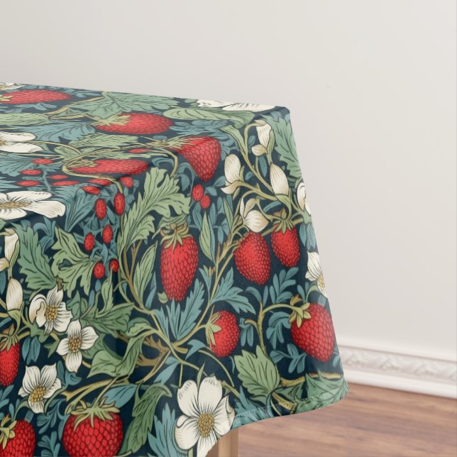 Strawberry Patch Table Cloth (In Situ)