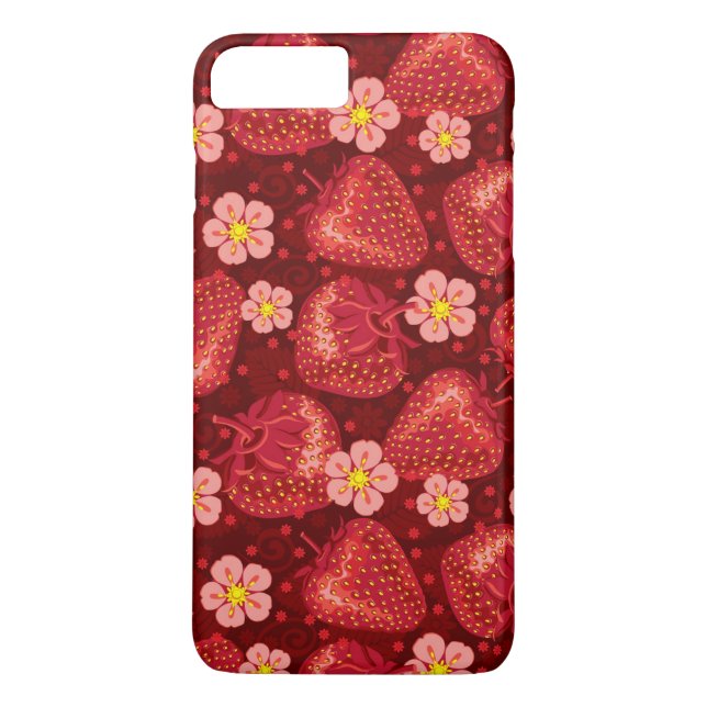 Strawberry Pattern 2 2 Case-Mate iPhone Case (Back)