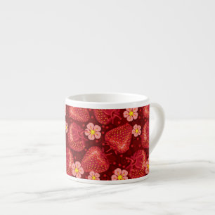 Strawberry Pattern 2 2 Espresso Cup
