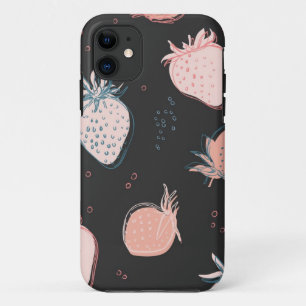 Strawberry pattern iPhone 11 case