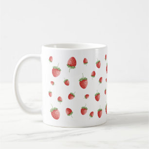 Strawberry Pattern Coffee Mug
