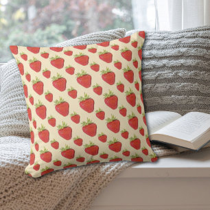 Strawberry Pattern  Cushion