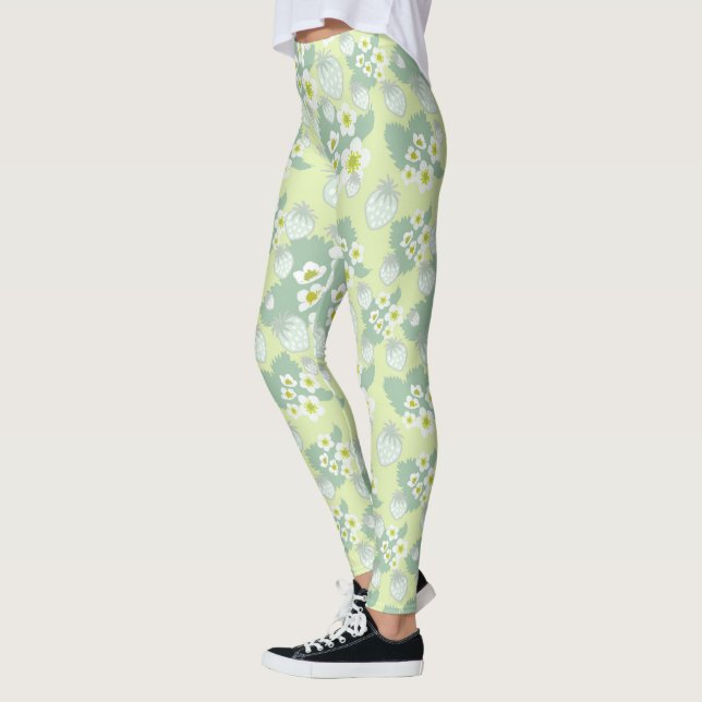 Strawberry pattern leggings (Left)