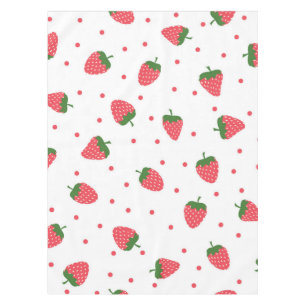 Strawberry pattern tablecloth