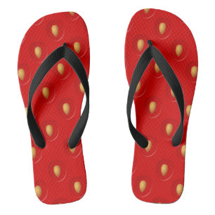 Strawberry Pattern Thongs
