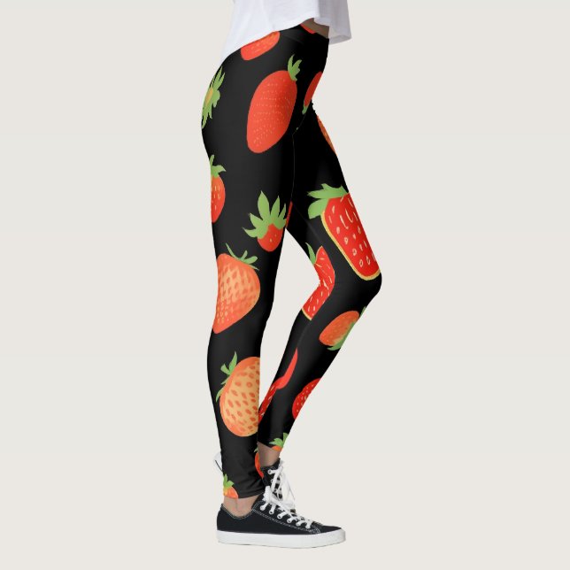 Strawberry patterns leggings (Right)