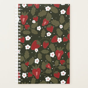 Strawberry Planner   cute planner