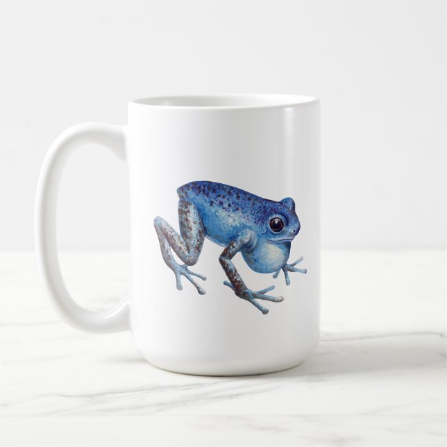 Strawberry Poison dart frog Coffee Mug (Left)