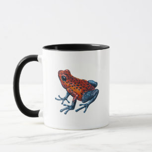 Strawberry Poison dart frog Mug