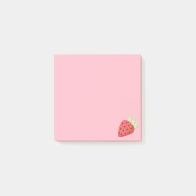 Strawberry Post-it notes (Front)