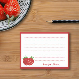 Strawberry Post-it Notes