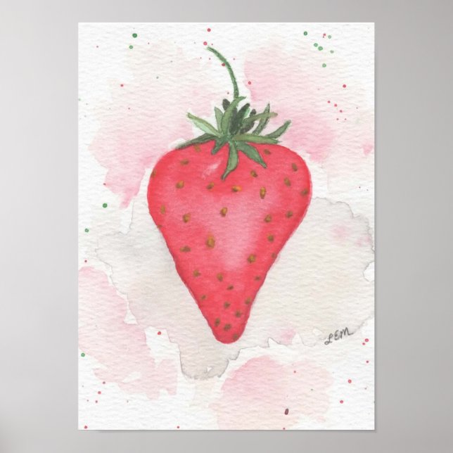 Strawberry Poster (Front)
