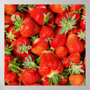   Strawberry Poster