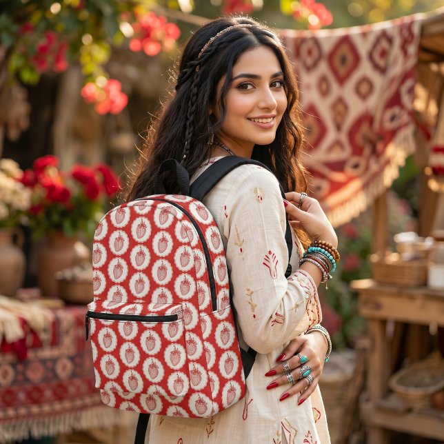 Strawberry Printed Backpack (Creator Uploaded)