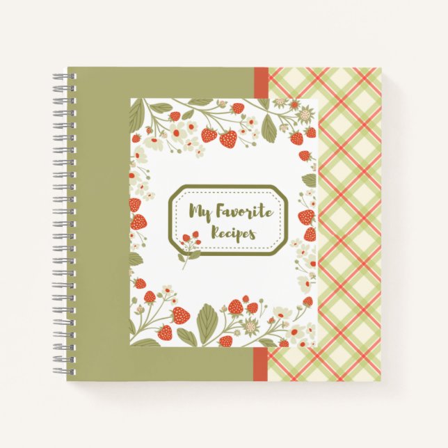 Strawberry Recipe Book (Front)