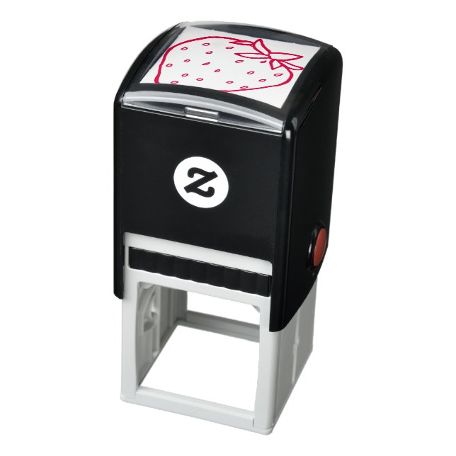 Strawberry Red Self-inking Stamp (Product)