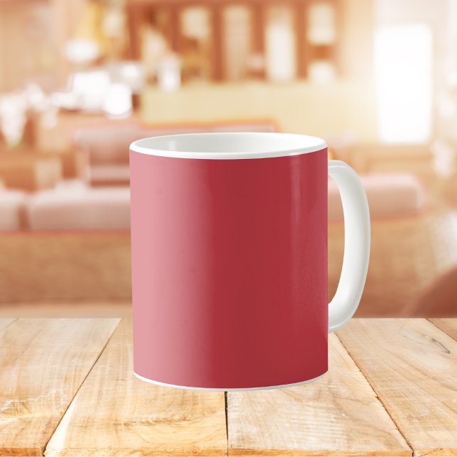 Strawberry Red Solid Colour Coffee Mug (Creator Uploaded)