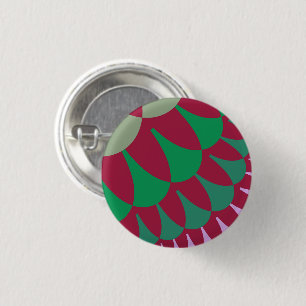 Strawberry Scales 3 Cm Round Badge