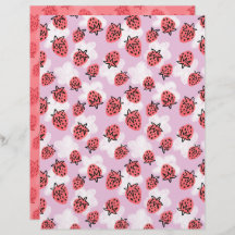 Strawberry Scrapbook Paper