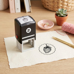 Strawberry Self-inking Stamp