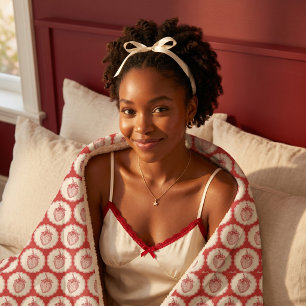 Strawberry Sherpa Blanket