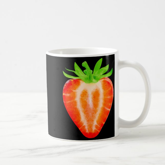 Strawberry Shirt Adult Men Women Kids Strawberry C Coffee Mug (Right)