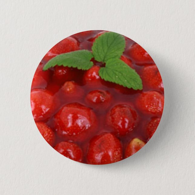 Strawberry Shortcake 6 Cm Round Badge (Front)