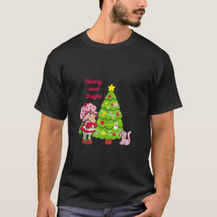Strawberry Shortcake Merry And Bright Christmas Tr T-Shirt