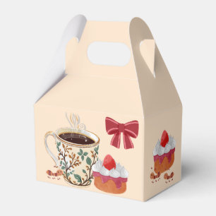 Strawberry shortcake packaging. favour box