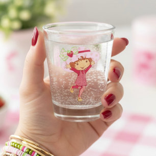 Strawberry Shot Glass