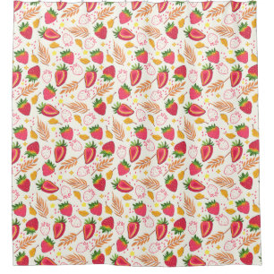 Strawberry Shower Curtain