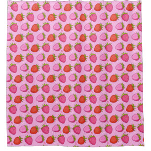 Strawberry Shower Curtain