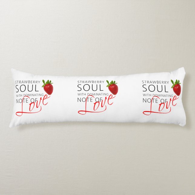Strawberry Soul Body Cushion (Front)