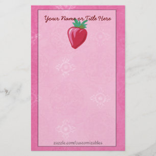 Strawberry Stationery