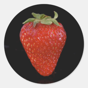 Strawberry sticker