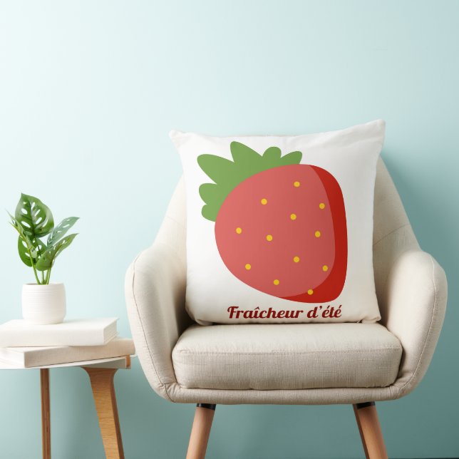 Strawberry Summer Freshness Cushion (Chair)