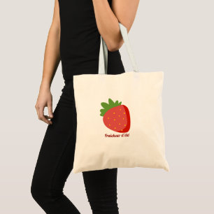 Strawberry Summer Freshness Tote Bag