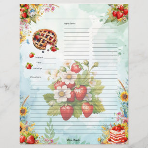 Strawberry Sweet Treat Full Recipe Page