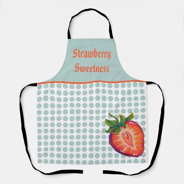 Strawberry sweetness apron (Front)