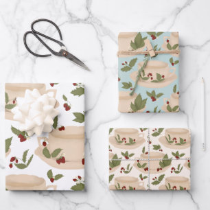Strawberry Teacup Gift Wrap