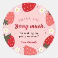 Strawberry Thank You Berry Much 